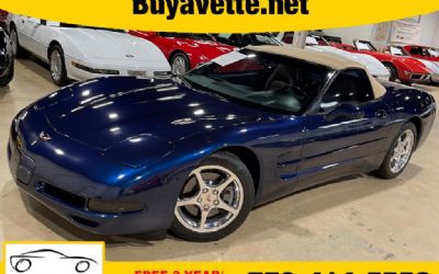 2001 Chevrolet Corvette 1SC Convertible