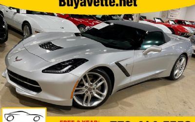 2015 Chevrolet Corvette Stingray ZF1 2LT Convertible
