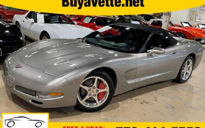 2001 Chevrolet Corvette 1SC Convertible