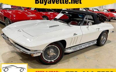 1966 Chevrolet Corvette *GMPP 454 HO EFI, Air Conditioning*