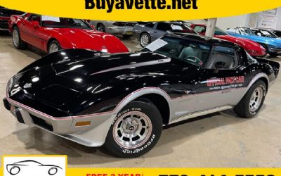 1978 Chevrolet Corvette Indianapolis 500 Pace Car L82 Coupe *believed TO BE 10K MILES*