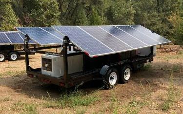 Photo of a 2017 Carson CS172 Solar Trailer for sale