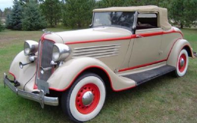Photo of a 1934 Chrysler CA Convertible Rumble Seat Coupe for sale