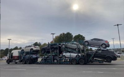 Photo of a 2001 Cottrell High Rail Trailer Car Hauler for sale