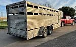 1992 Gooseneck Horse Stock Trailer Thumbnail 14