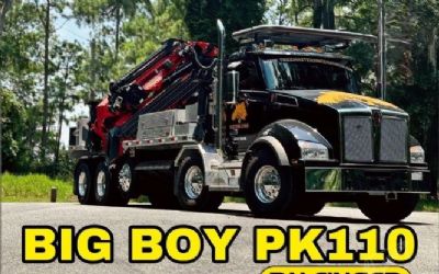 Photo of a 2022 Kenworth T880S With Mounted On Palfinger Pk110002sh for sale