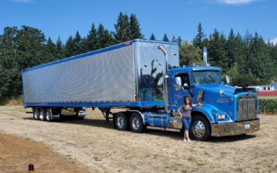 Photo of a 1996 Kenworth T800 And 2020 Great Dane DRY Van for sale