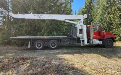 1997 Mack Rd688es With A National 800C Crane