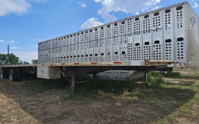 Photo of a 1995 Merrit 50' Cattle POT Livestock Trailers for sale