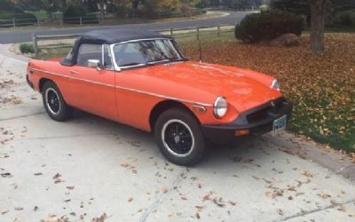 Photo of a 1979 MG MGB Convertible for sale