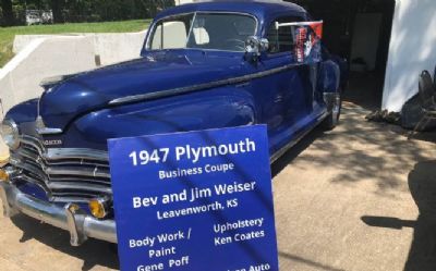1947 Plymouth Business Coupe Coupe