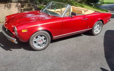 Photo of a 1978 Fiat 124 Spider Convertible for sale