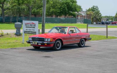 1987 Mercedes SL560 Classic With Clean Interior