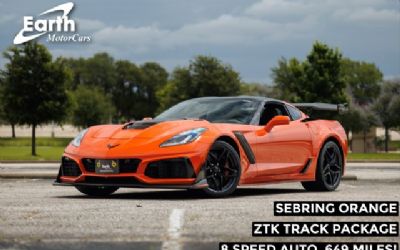 2019 Chevrolet Corvette ZR1 Sebring Orange Design PKG 3ZR ZTK Track Perf PKG
