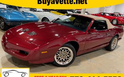 1991 Pontiac Firebird Trans Am Convertible *tremec TKX 5 Speed Manual Conversion*