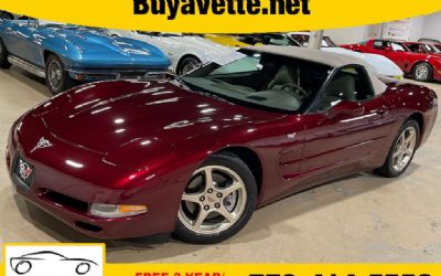 2003 Chevrolet Corvette 50TH Anniversary 1SC Convertible