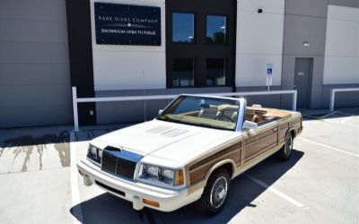 1986 Chrysler LE Baron Mark Cross Town & Country Convertible