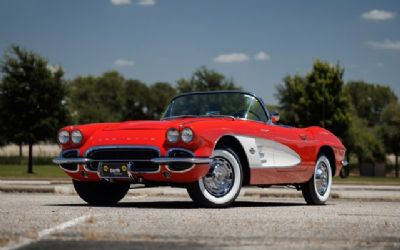 1961 Chevrolet Corvette Convertible Fuel-Injected 283/315 HP V-8 4-Speed