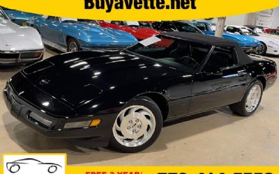 1996 Chevrolet Corvette Convertible