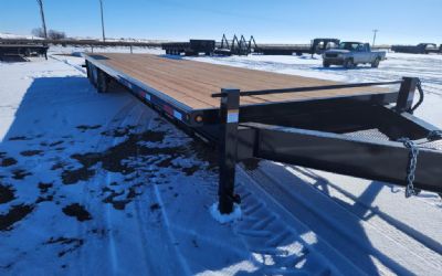 Photo of a 2024 Oasis Highboy Flat Deck Trailer for sale