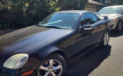 2002 Mercedes-Benz SLK320 Convertible