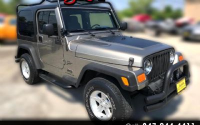 2004 Jeep Wrangler 2DR X
