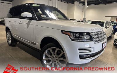 2016 Land Rover Range Rover Supercharged SUV
