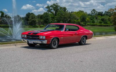 1970 Chevrolet Chevelle SS 396 Big Block, 4 Speed, Build Sheet, Protecto Plate