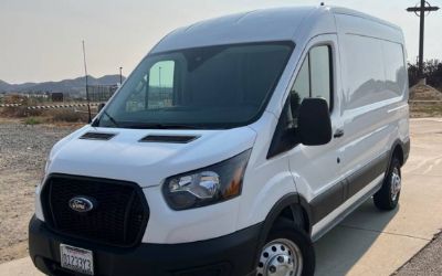 Photo of a 2023 Ford Transit 150 Medium Roof Cargo Van for sale