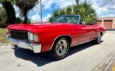 1972 Chevrolet Chevelle Convertible