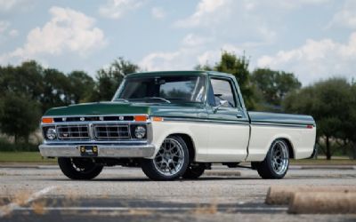 Photo of a 1973 Ford F-100 Classic Ford By Velocity Restorations $310K Build for sale