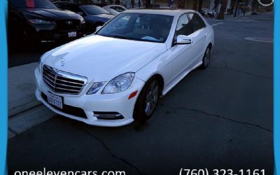 2013 Mercedes-Benz E 350 Sport