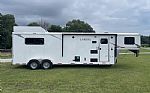 2021 C7309 3 Horse Trailer with Living Quarters Thumbnail 2