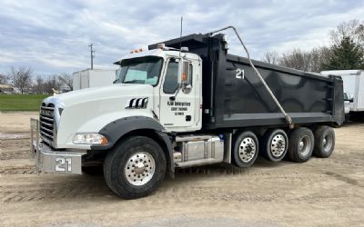 Photo of a 2021 Mack Quad Axel Dump Truck for sale