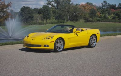 2006 Chevrolet Corvette Convertible Only 13,213 Miles, 6.0L V8, 6-Speed Automatic