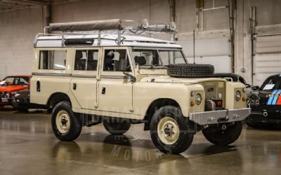 1974 Land Rover 109 Series III Wagon 
