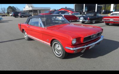 1966 Ford Mustang 2DR Conv