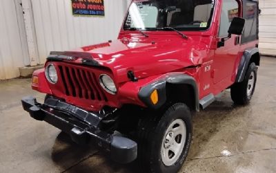 Photo of a 2002 Jeep Wrangler X for sale