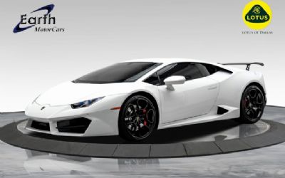 2017 Lamborghini Huracan LP580-2 Front Lift NAV Glass Engine Cover