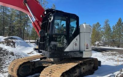 Photo of a 2021 Linkbelt 245X 4 DZ Excavator With Dozer Blade for sale