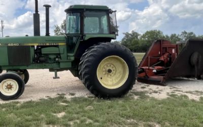 Photo of a 1979 John Deere 4640 & 2001 Rhino FM 15 Rotary Cutter. 4640 Tractor & 2001 Rhino FM 15 Rotary Cutter. for sale