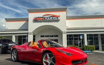 Photo of a 2014 Ferrari 458 Spider Convertible for sale
