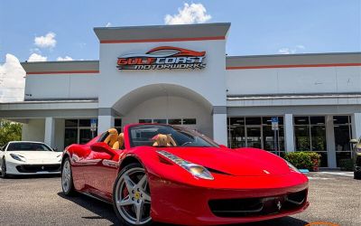 Photo of a 2014 Ferrari 458 Spider Convertible for sale