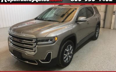 Photo of a 2022 GMC Acadia SLT AWD Repairable Hail Damage for sale