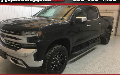 2020 Chevrolet Silverado 1500 LTZ Crew Cab Long Box 4WD Repairable Rear Damage