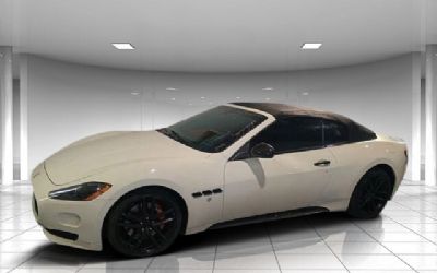 2012 Maserati Granturismo Sport Convertible