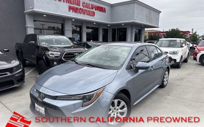 Photo of a 2022 Toyota Corolla LE Sedan for sale