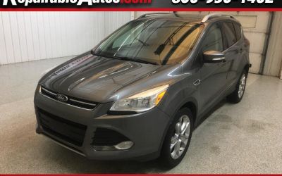 2014 Ford Escape Titanium 4WD Repairable Hail Damage