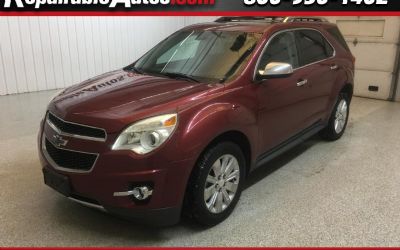 Photo of a 2011 Chevrolet Equinox LTZ AWD Repairable Hail Damage for sale