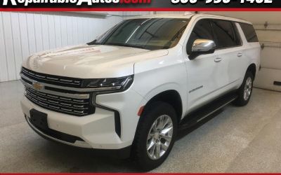 Photo of a 2022 Chevrolet Suburban Premier 4WD Repairable Undercarriage Damage for sale